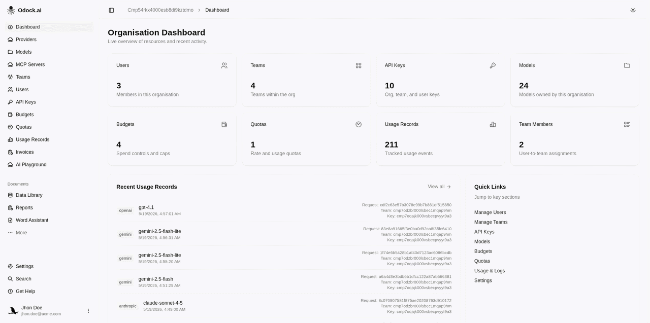 Select Apikey and test connection