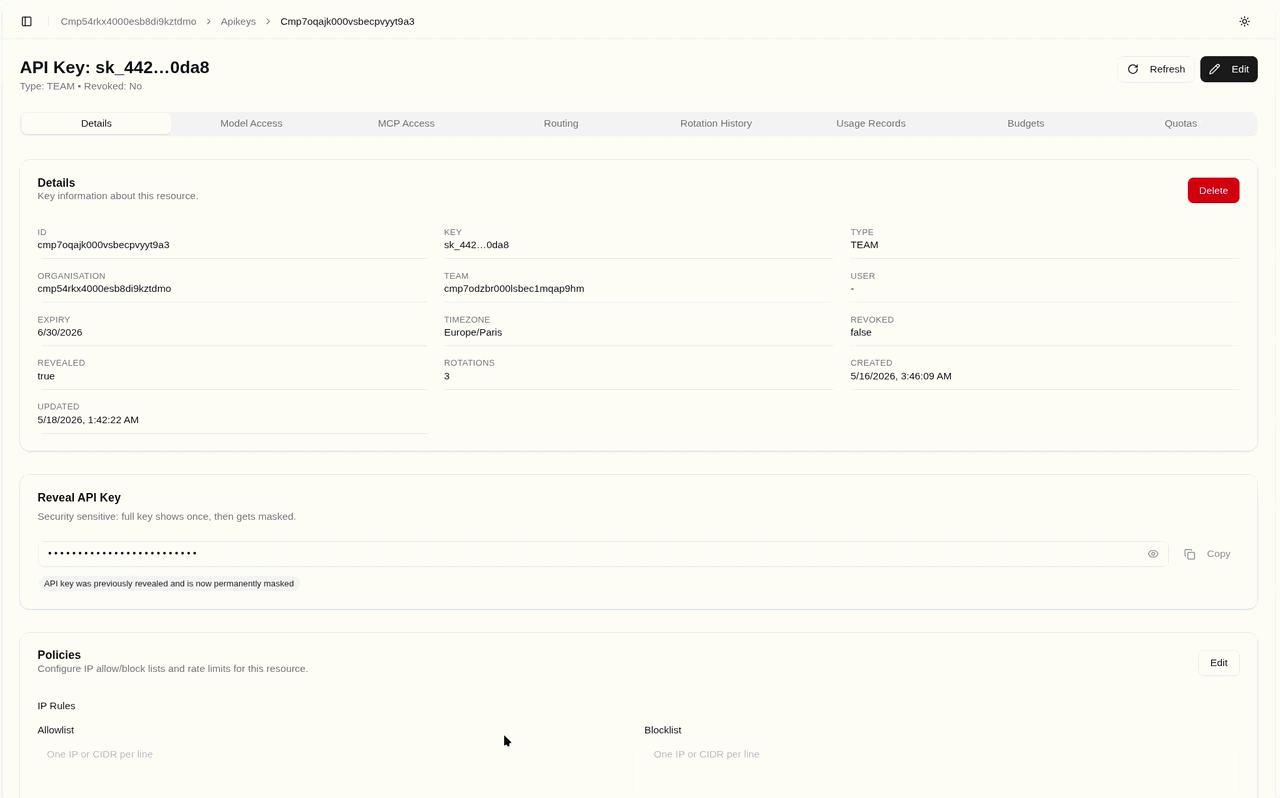 Monitor Rerouted usage Candidate